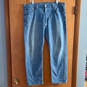 Levi's Men's 505 Straight Blue Jeans 40X30